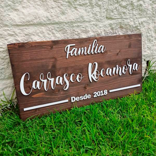 Carteles de madera personalizados - Imagen 3